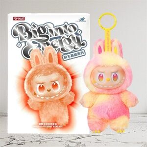 Orange "Happiness" Labubu "Big Into Energy" Popmart Remake